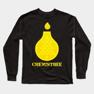 Chemistree Illustration Long Sleeve T-Shirt